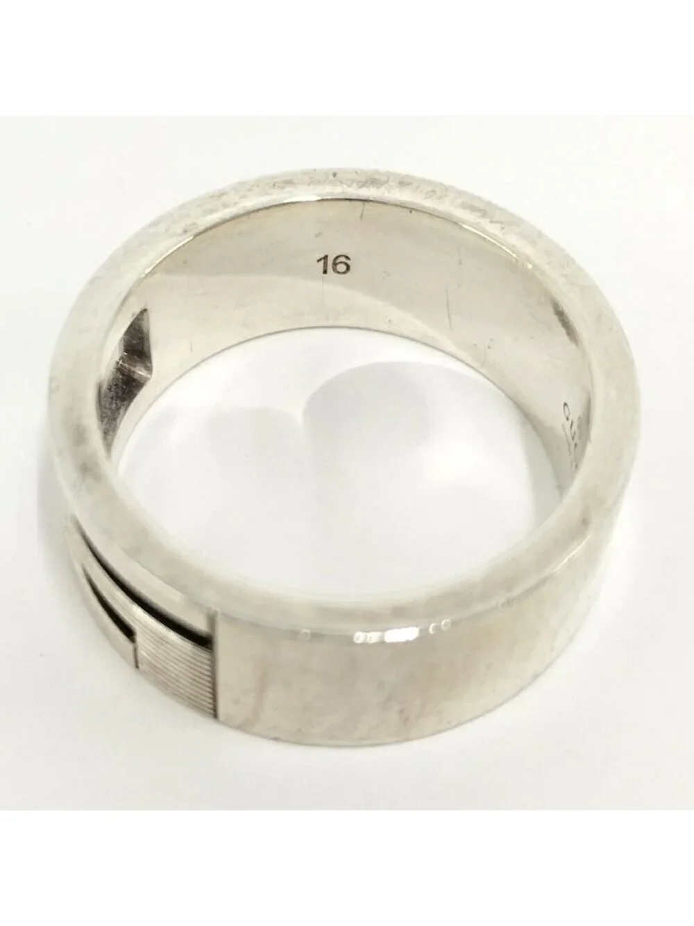 Gucci Ring Brandet Silver